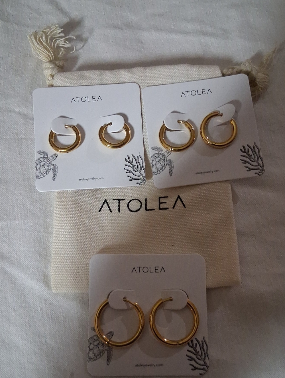 Gold Hoop Earrings - Classic Small Hoops